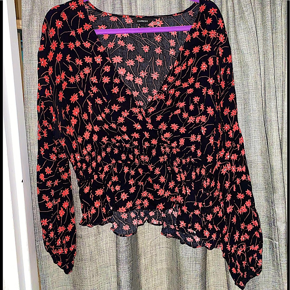 Express peplum top